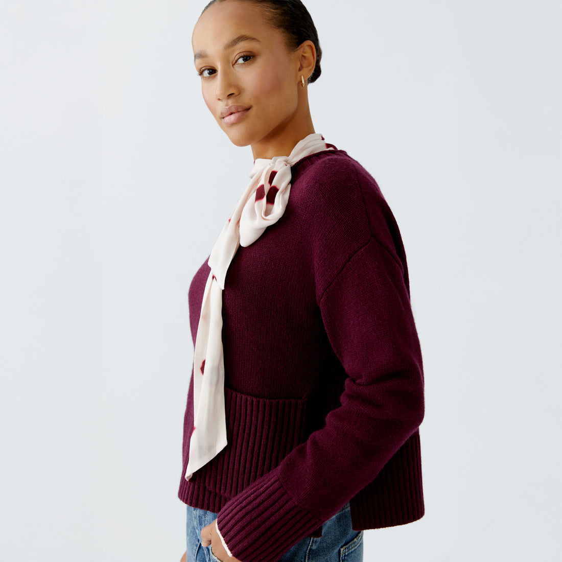 Pocket Jumper - Berry