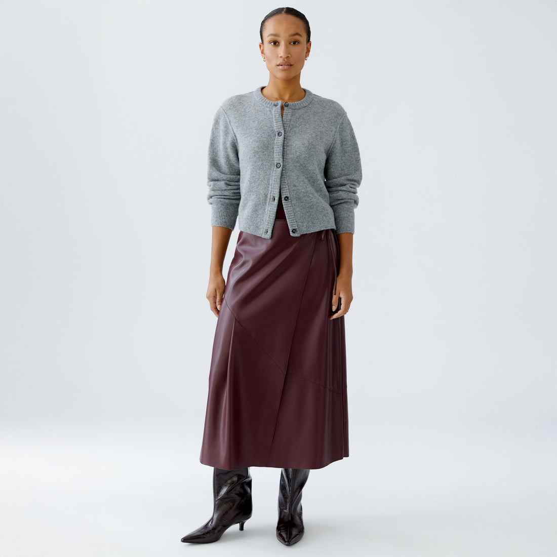 Wrap Skirt - Berry