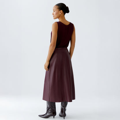 Wrap Skirt - Berry