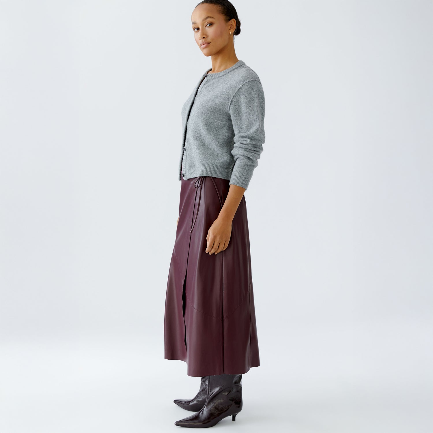 Wrap Skirt - Berry