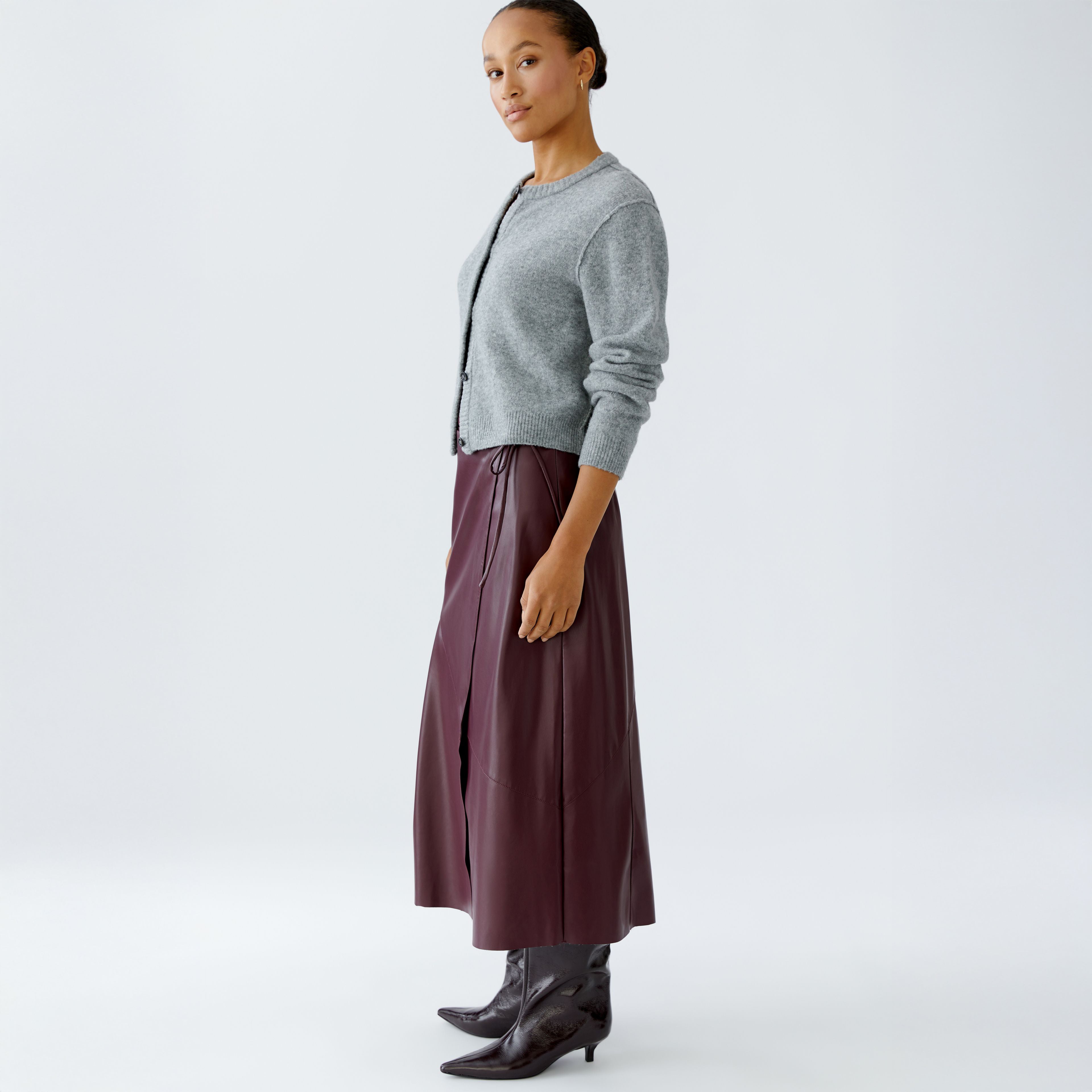 Wrap Skirt - Berry