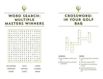 Golf Puzzle Book -