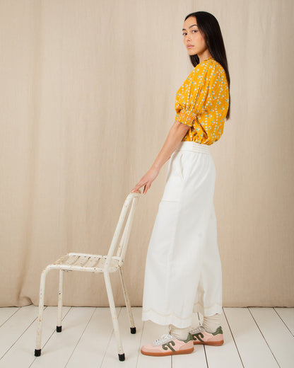 Aide Trouser - Ecru