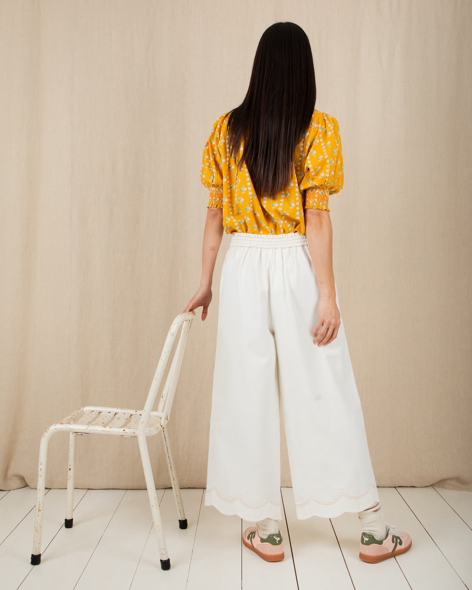 Aide Trouser - Ecru