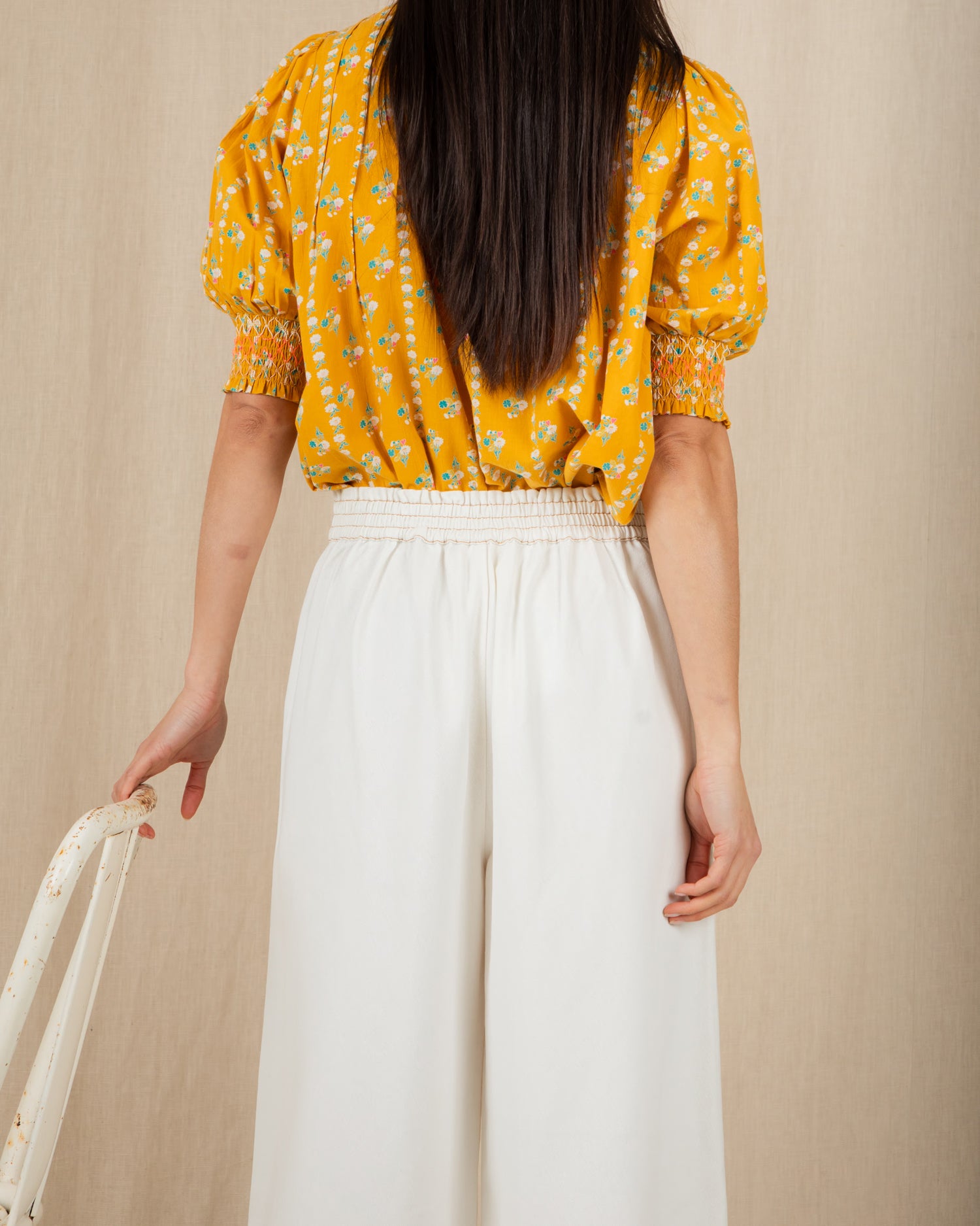 Aide Trouser - Ecru