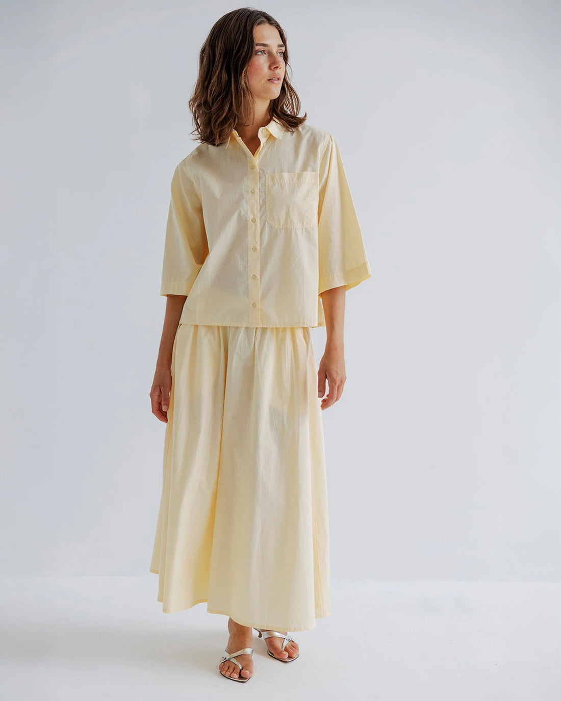 Hailey Skirt - Butter