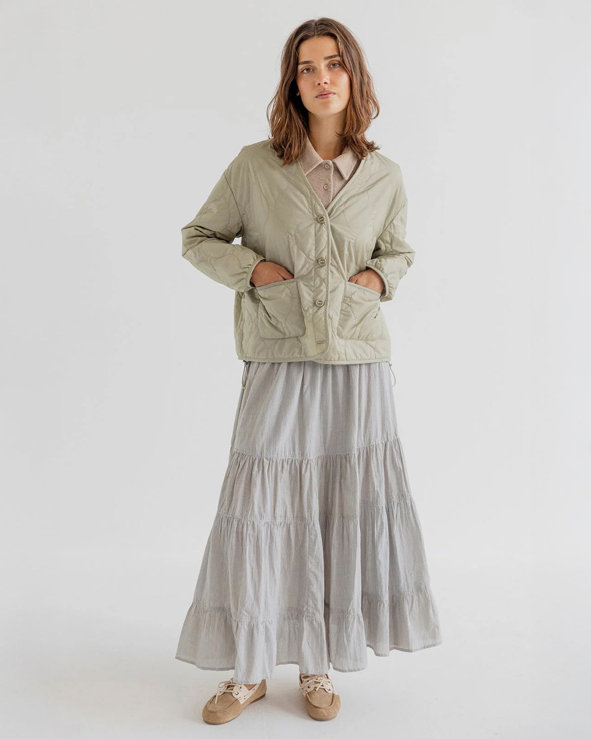 Nola Jacket - Khaki