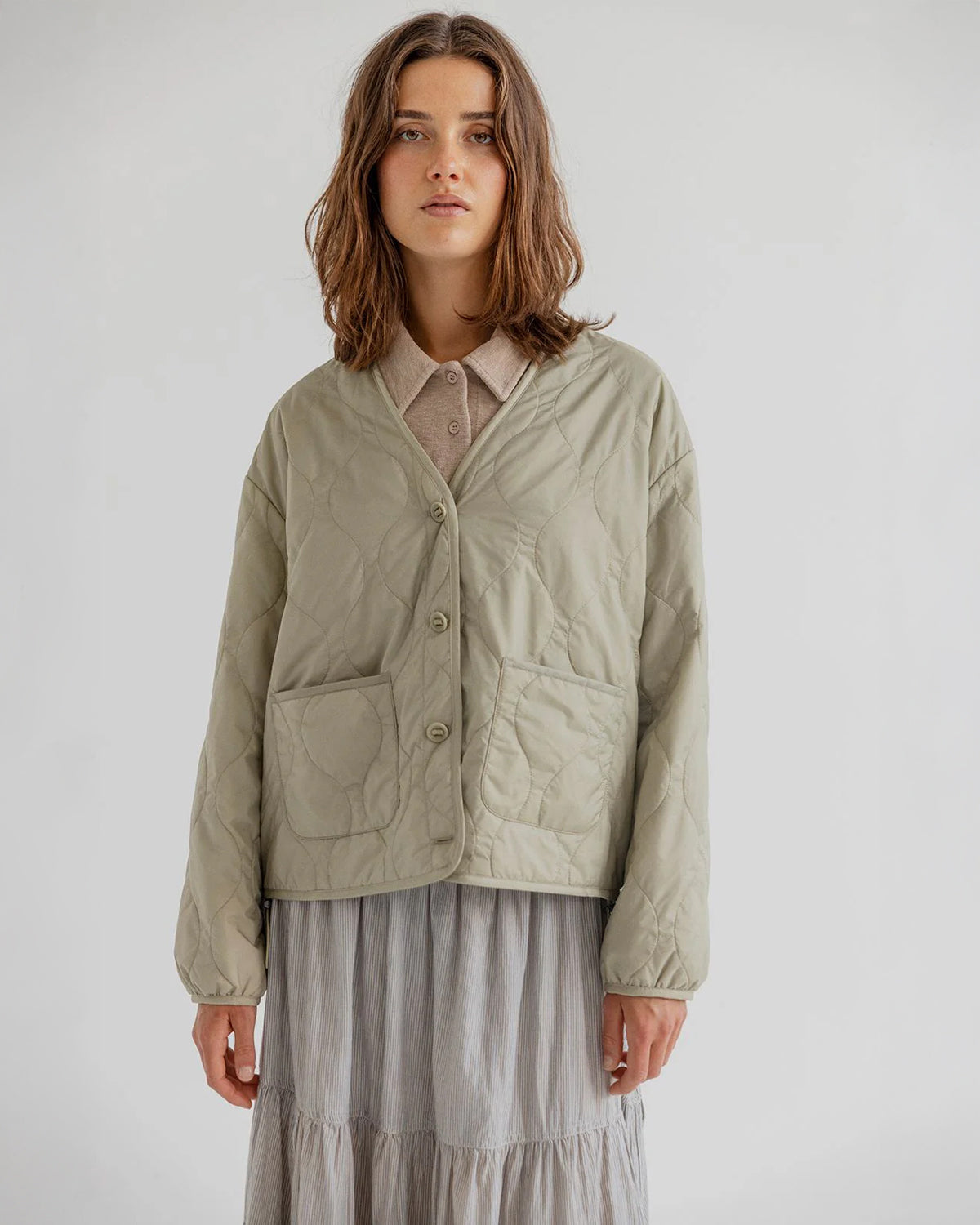 Nola Jacket - Khaki