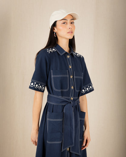 Andie Dress - Navy