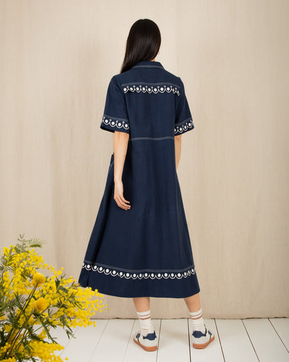 Andie Dress - Navy