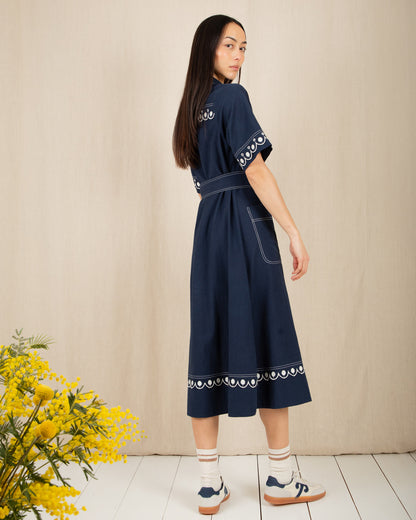 Andie Dress - Navy