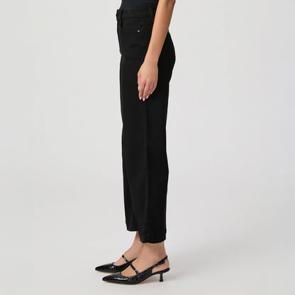 Anessa Ankle Wide Leg - Black Shadow