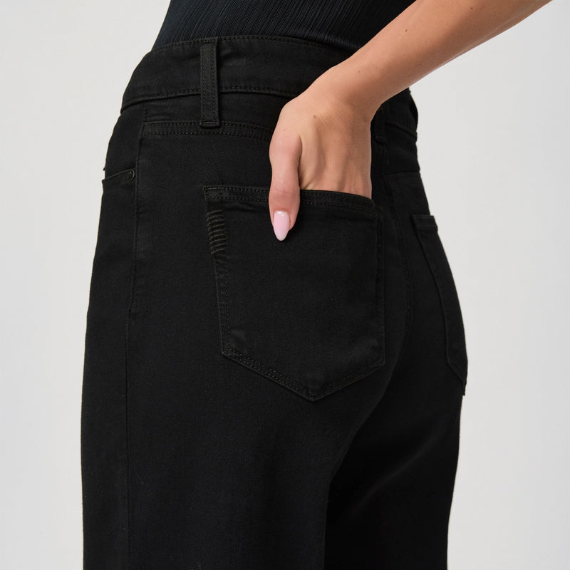 Anessa Ankle Wide Leg - Black Shadow