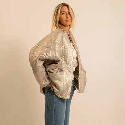 Chicago Metallic Jacket - Gold