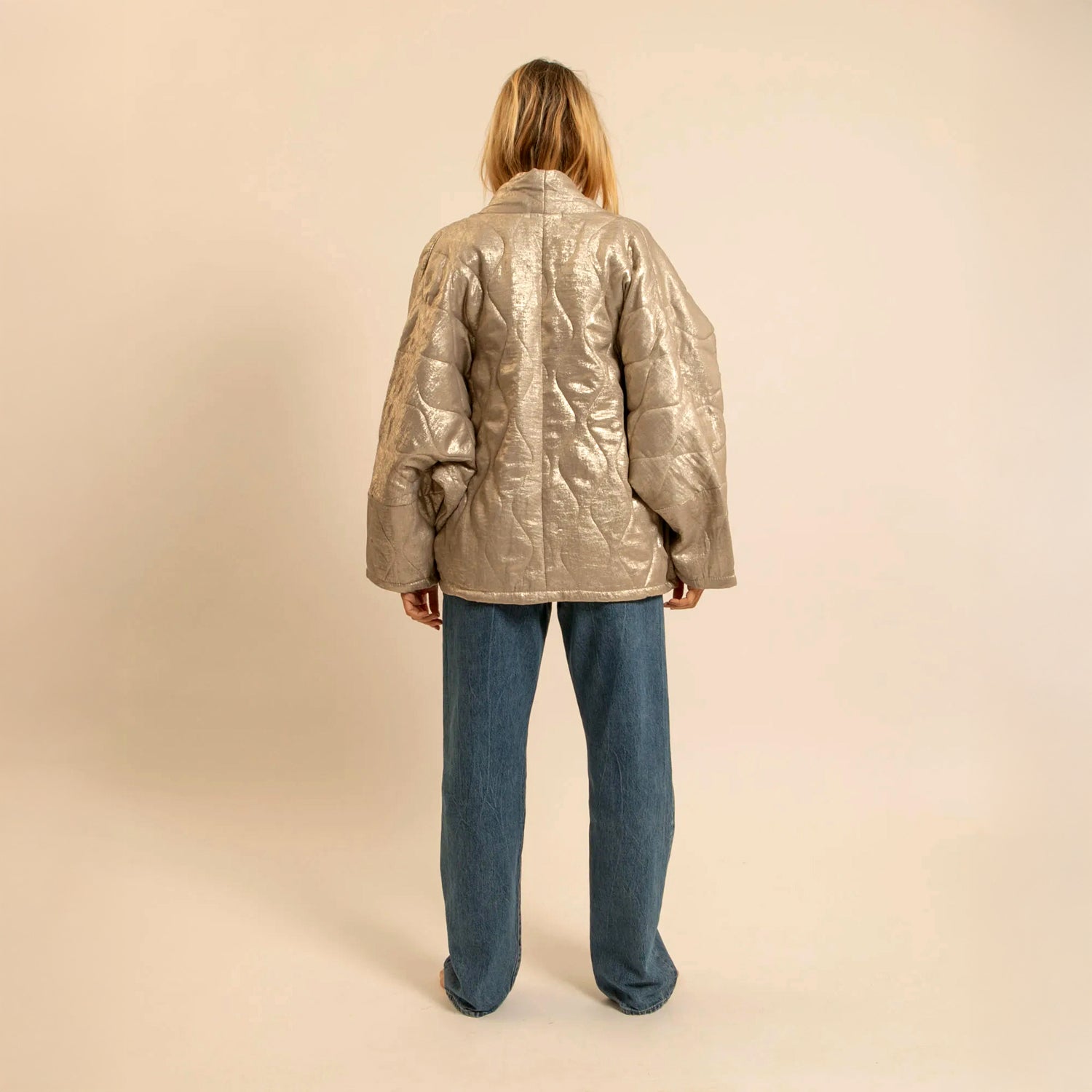 Chicago Metallic Jacket - Gold