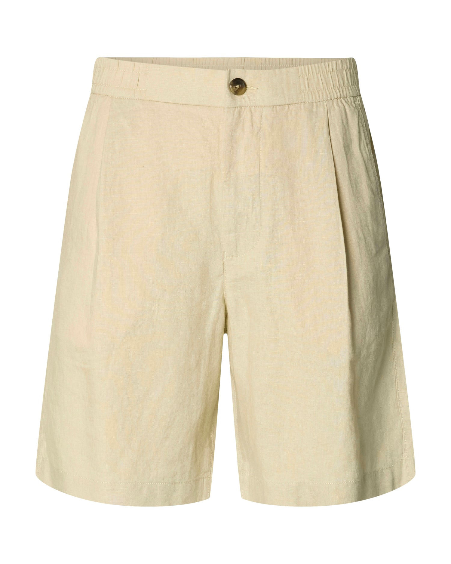 Art Linen Shorts - Oatmeal