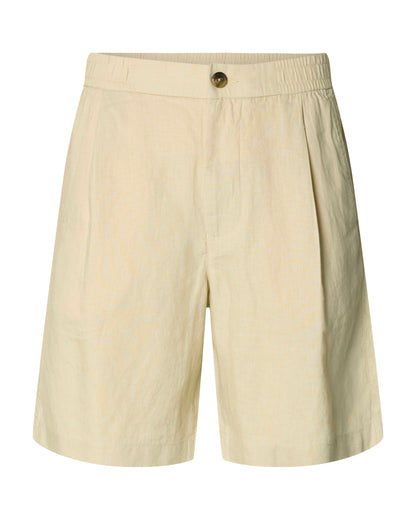 Art Linen Shorts - Oatmeal