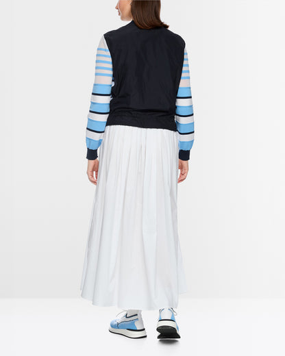 Stripe Cardigan - Blue