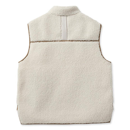 Rowe Teddy Waistcoat - Ecru