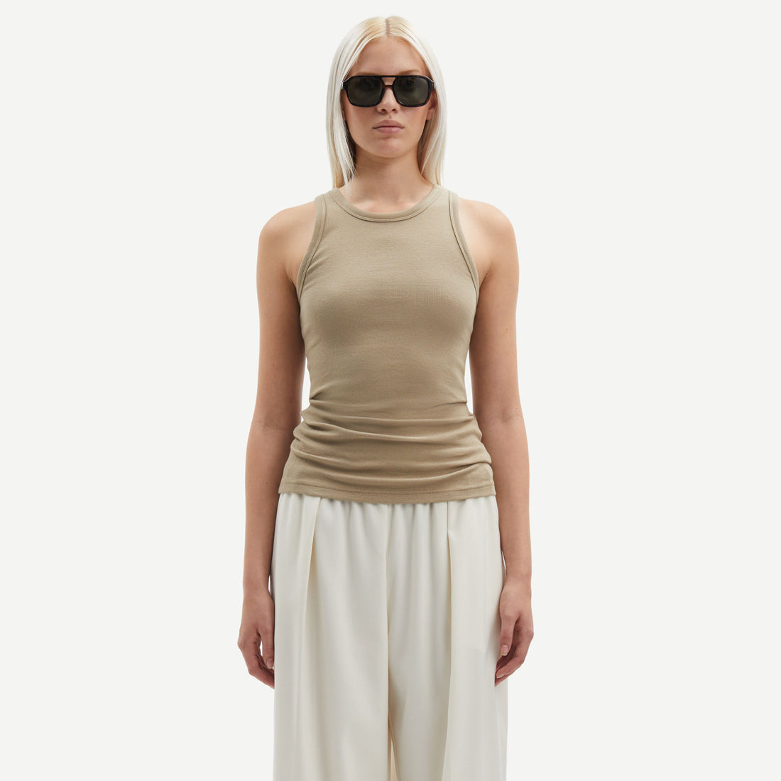 Alexo Tank Top - Chinchilla