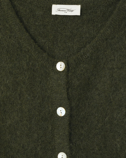 Vitow Cardigan - Algue Chine Noir