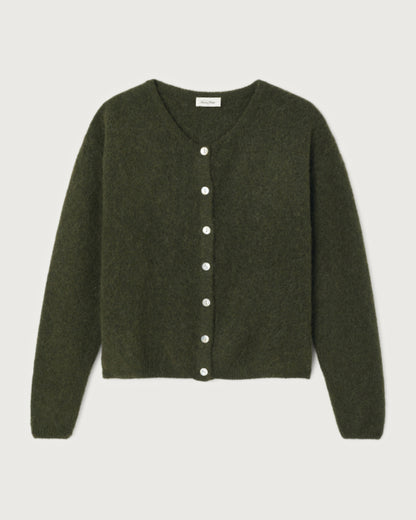Vitow Cardigan - Algue Chine Noir
