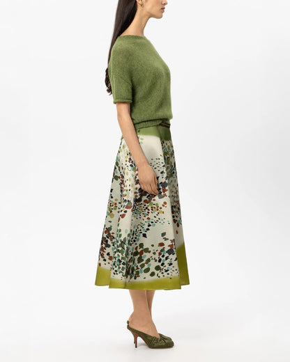 Alpaca Blend Pullover - Matcha Green