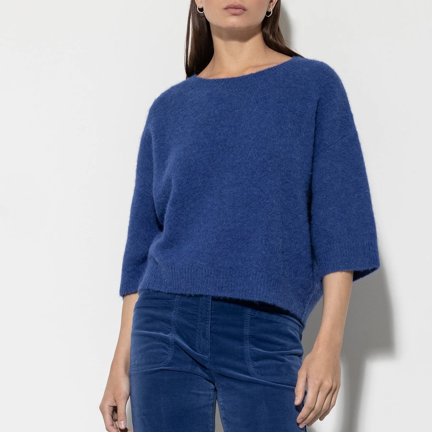 Alpaca Knit - Blue