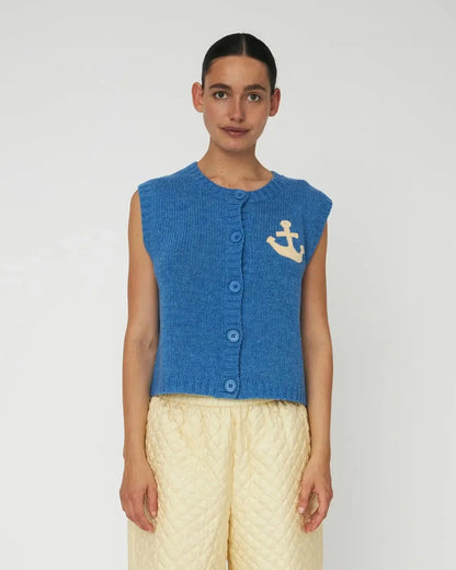 Anchor Vest - Blue Sea