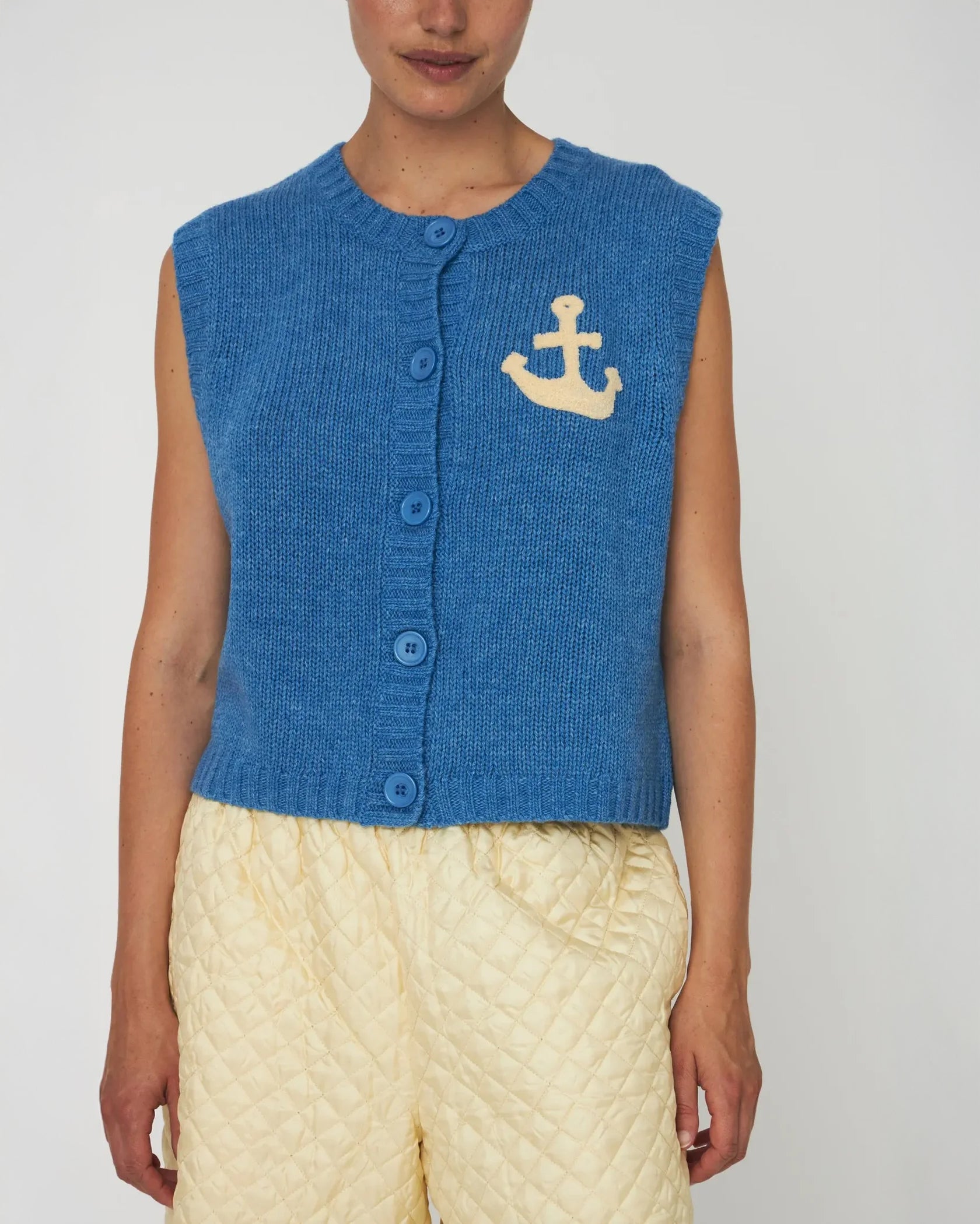 Anchor Vest - Blue Sea