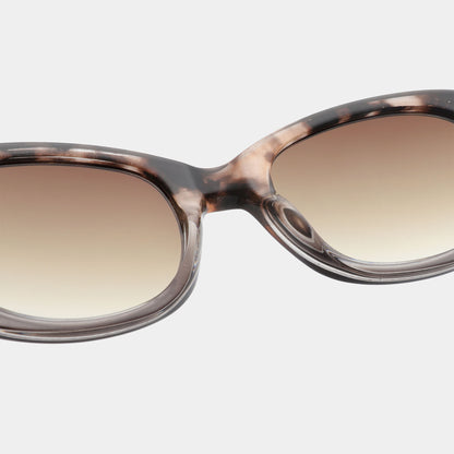 Anma Sunglasses - Grey Transparent