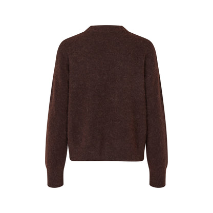 Anour O-Neck - Black Coffee