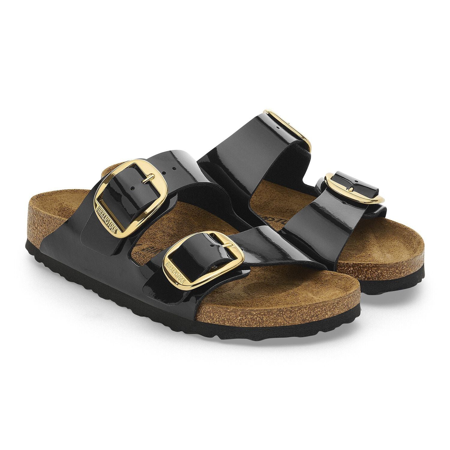 Arizona Big Buckle Birko-Flor Patent - Patent Black/Gold