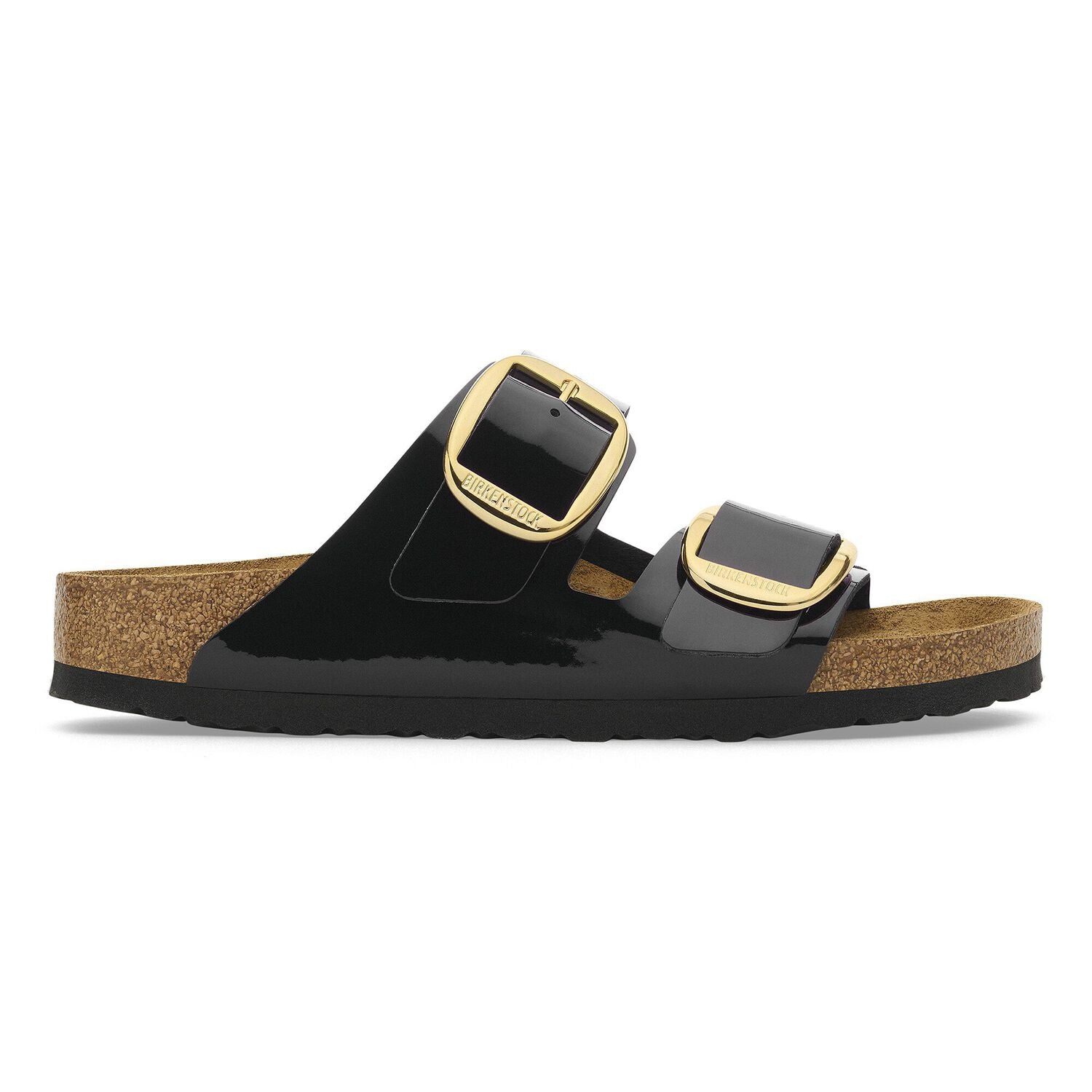 Birkenstock Birki's Crossed Sandals Birko-Flor Patent Gold Slides NWOB SZ 8 shops