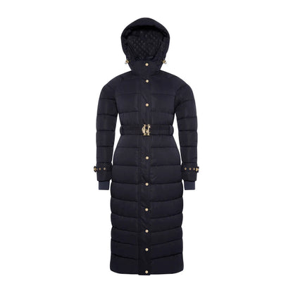 Arosa Luxe Longline Coat - Ink Navy