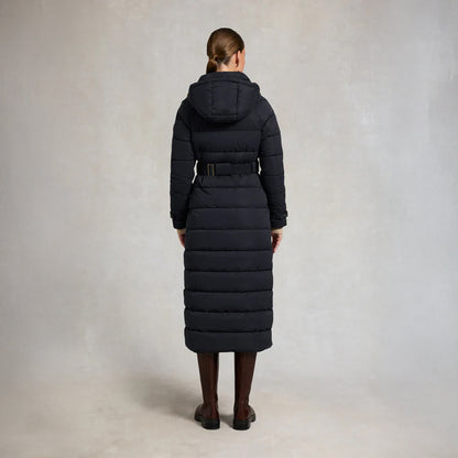 Arosa Luxe Longline Coat - Ink Navy