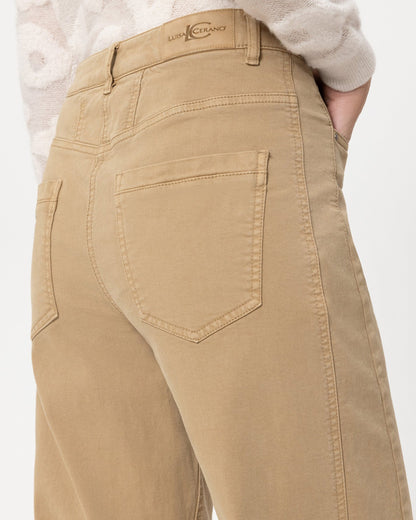 Authentic Barrel Leg Jean - Camel