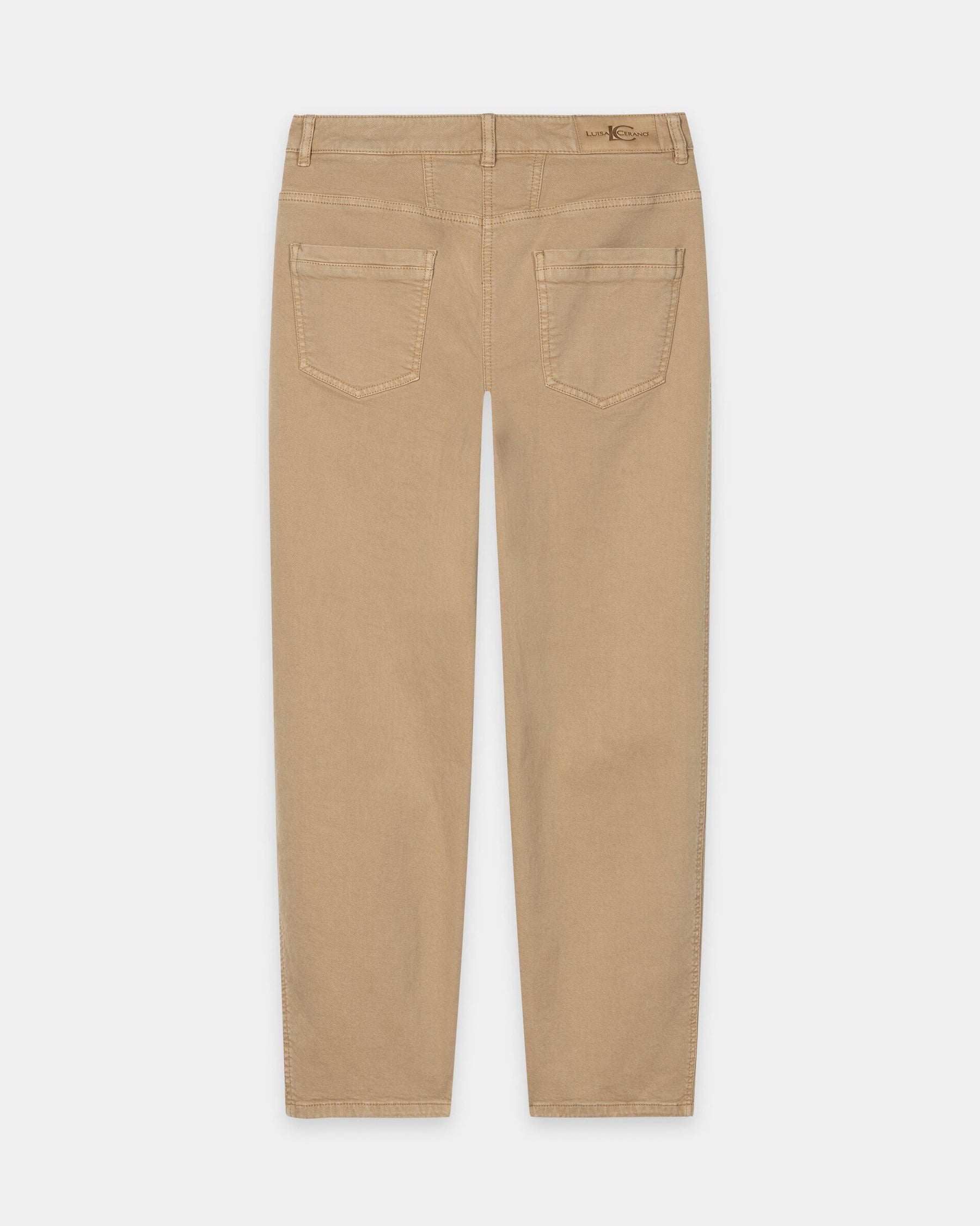 Authentic Barrel Leg Jean - Camel