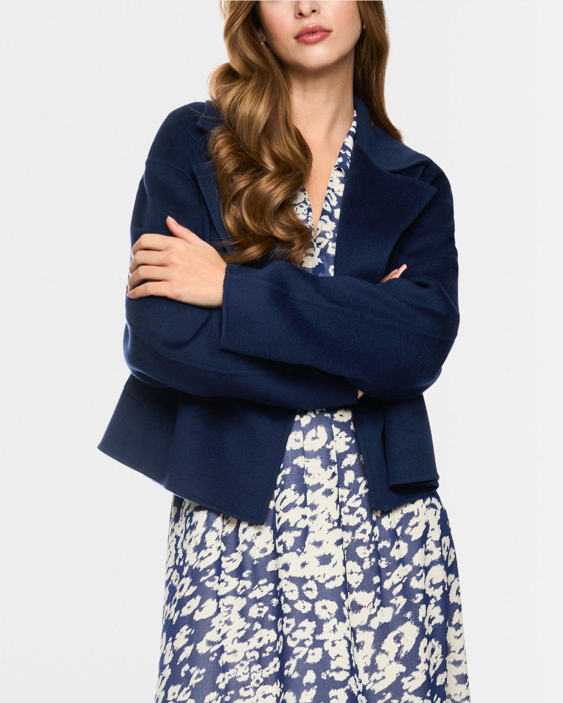 Double Face Jacket - Blue