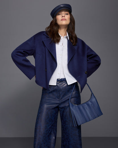 Double Face Jacket - Blue