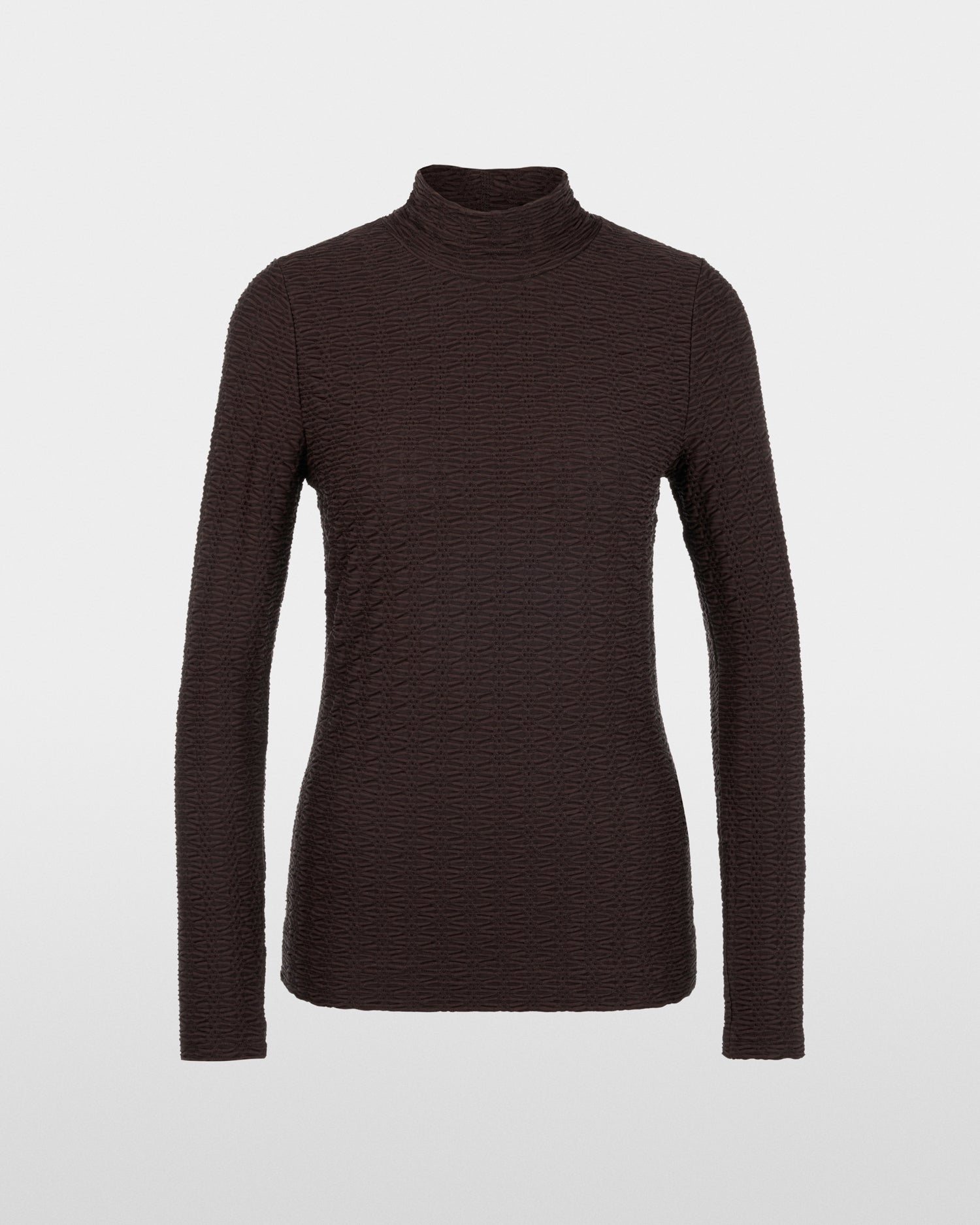 Knit Roll Neck - Brown