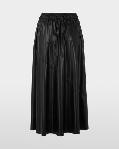 Pleather Skirt - Black