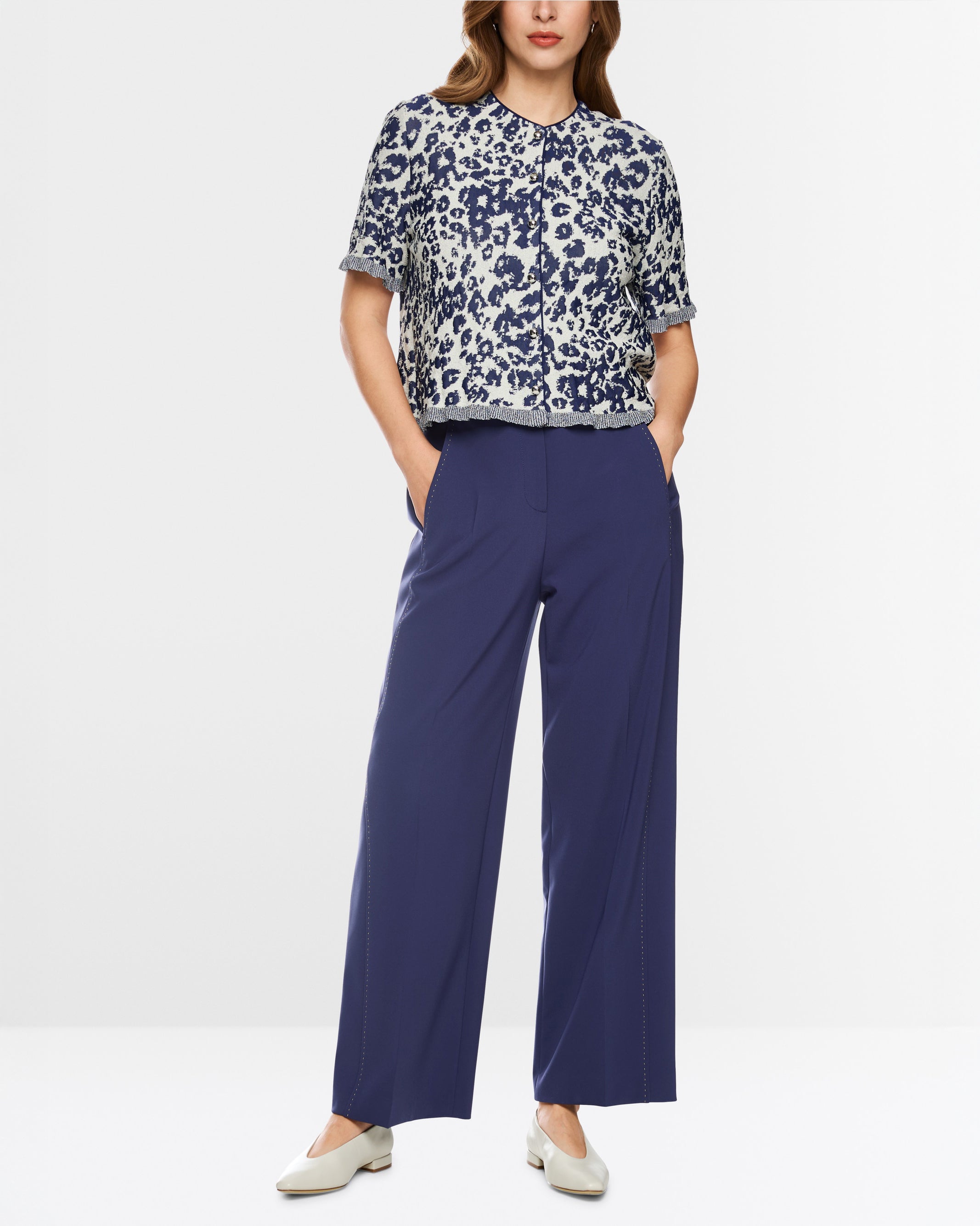 Wukari Smart Trouser - Blue