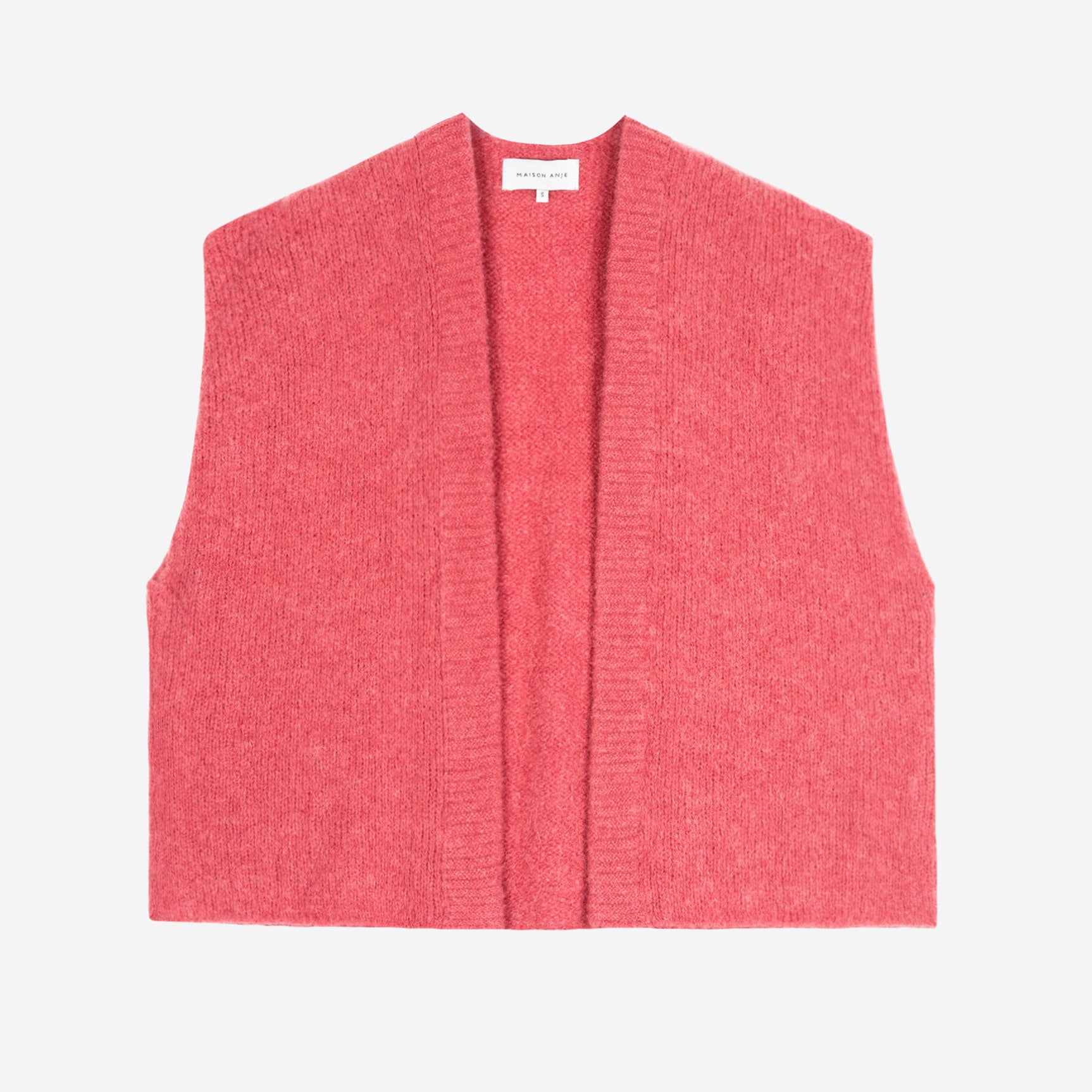 Besco Knit Waistcoat - Pink