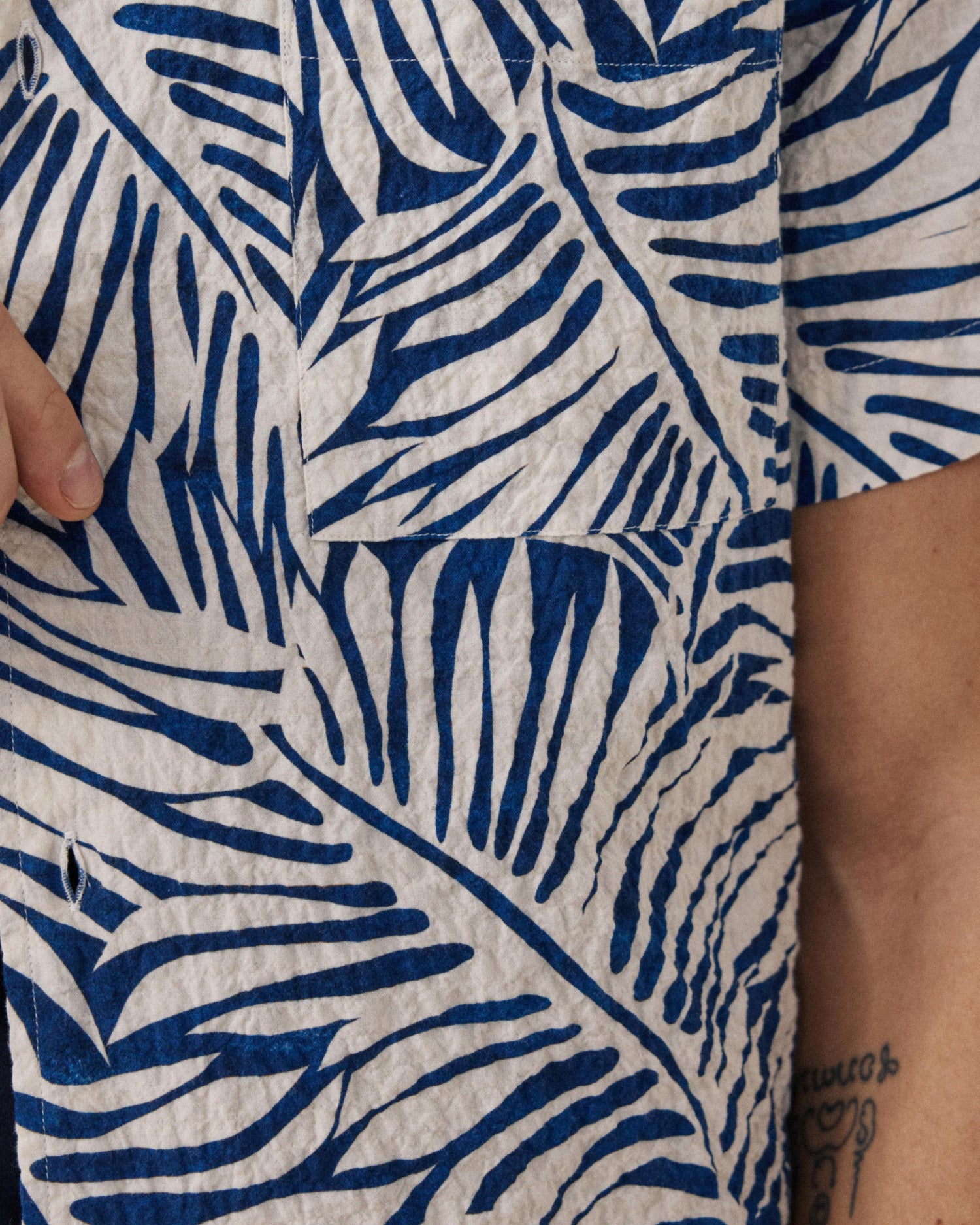 Pedro Mc Woven Shirt - Blue