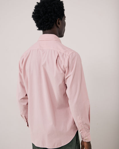 Paul Pat Fine Cord Shirt - Old Pink