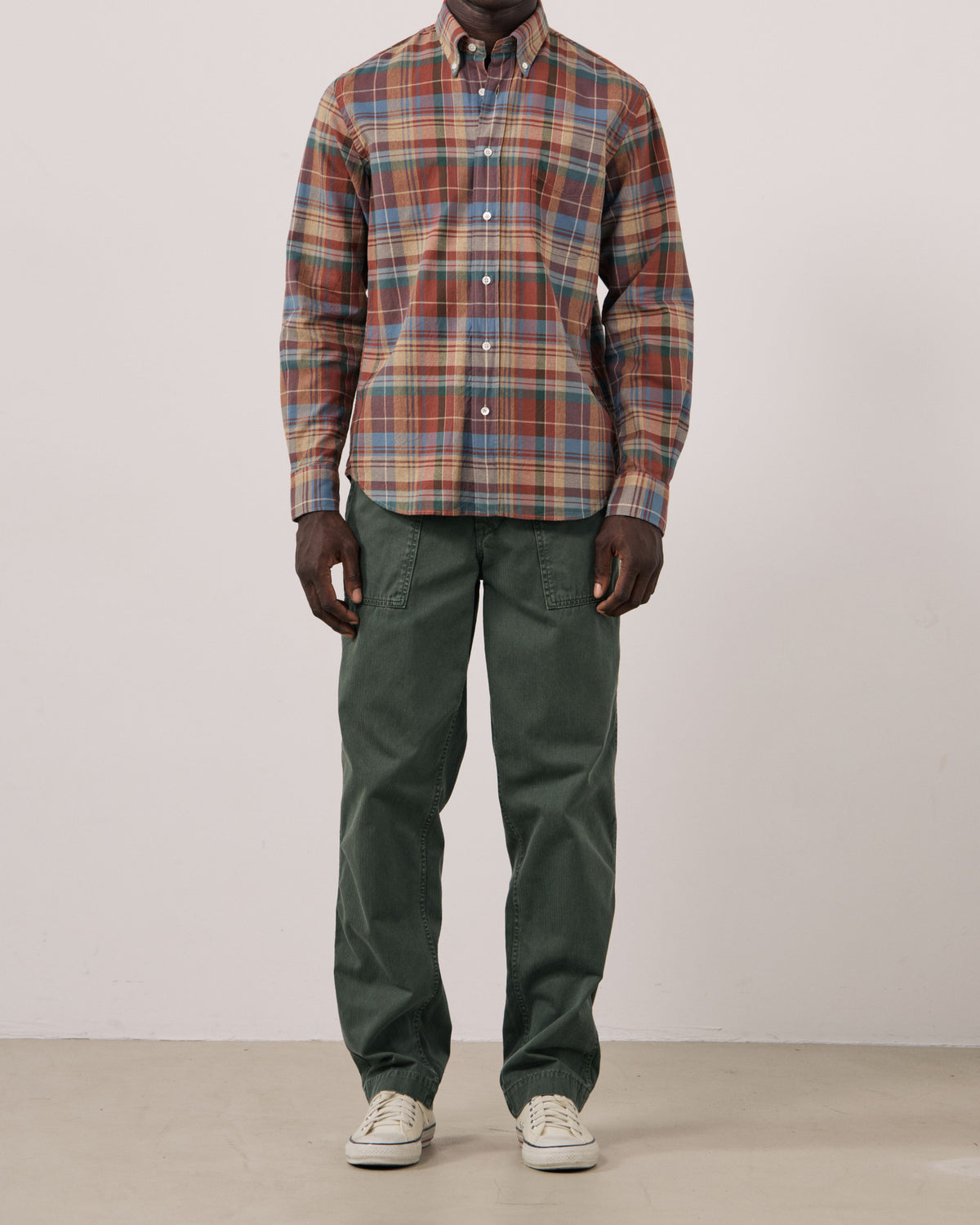 Pitt Plaid Shirt - Copper