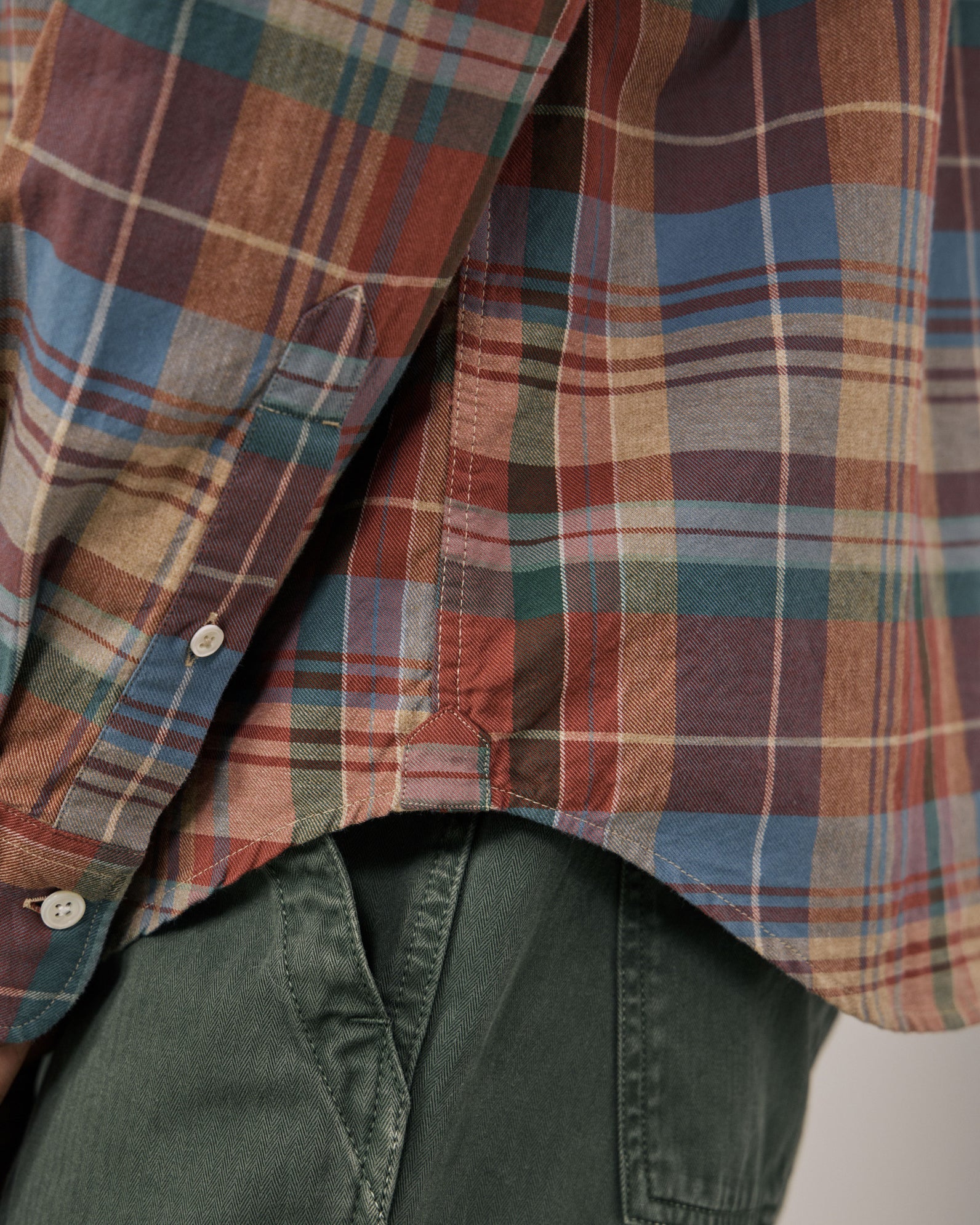 Pitt Plaid Shirt - Copper