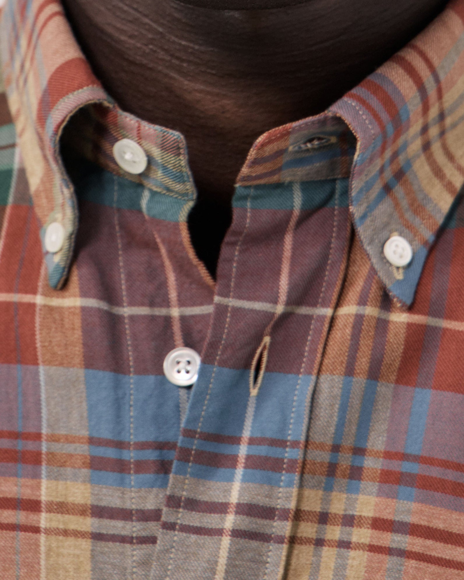 Pitt Plaid Shirt - Copper