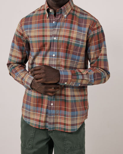 Pitt Plaid Shirt - Copper